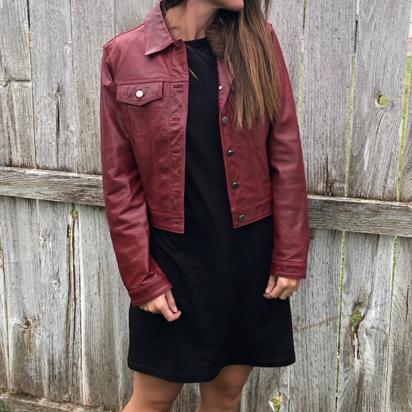 Wilsons Leather Jackets & Blazers - WILSONS Genuine Red Leather Jacket
